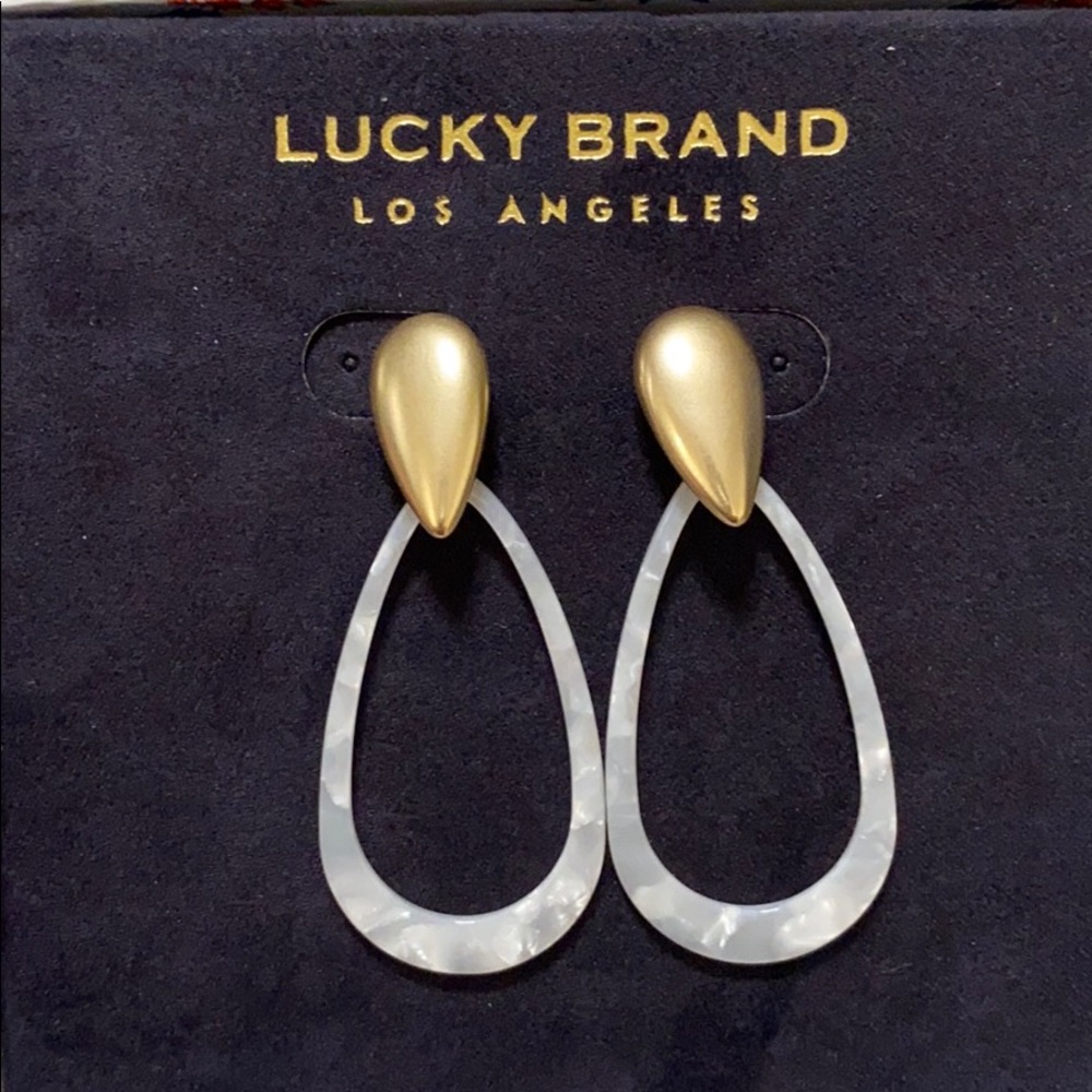 SALE 🔥Lucky brand 🍀 beautiful earrings NWT